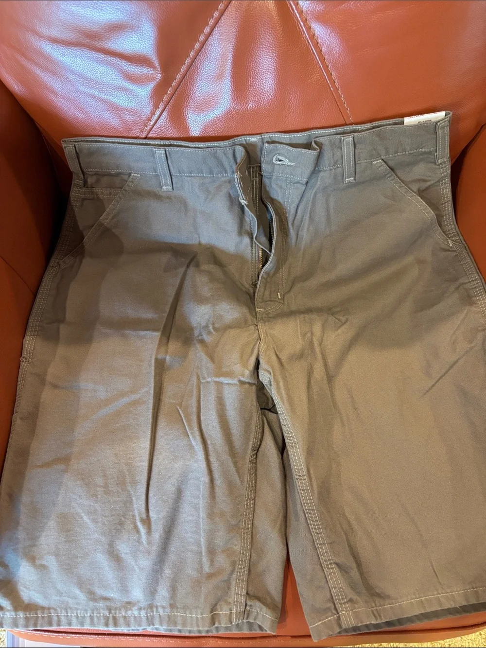 Men's Khaki Chino Shorts - Taupe